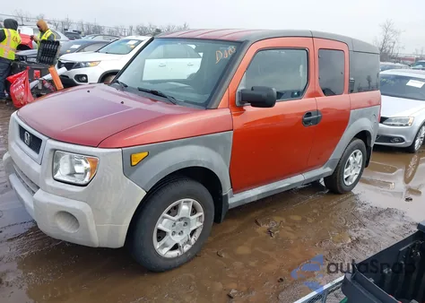 2005 Honda Element Lx z USA, uszkodzony, nr VIN 5J6YH18325L015325